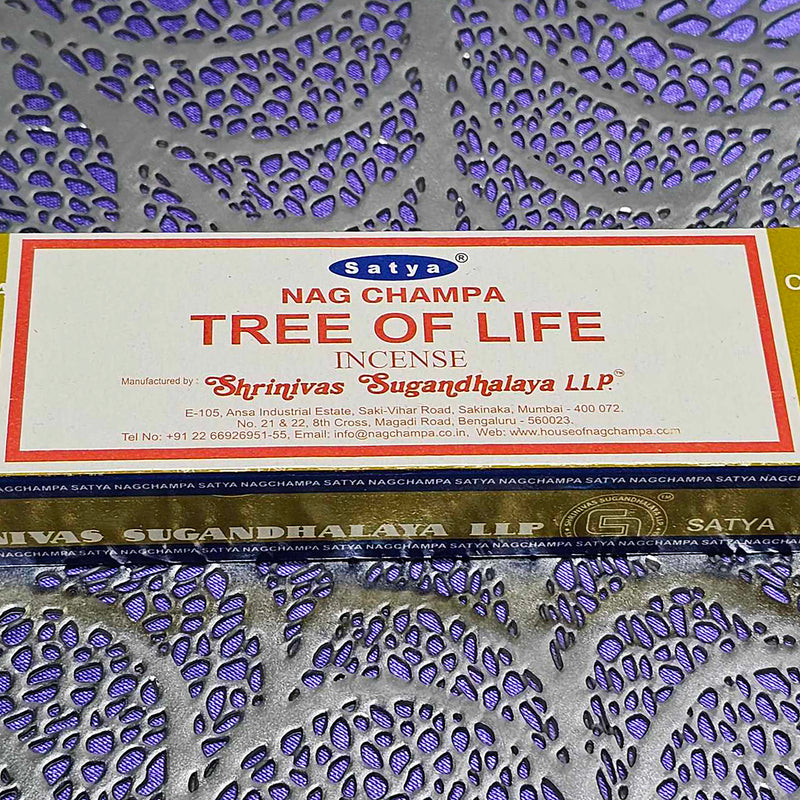 Satya - Tree of Life Incense - 15 Grams