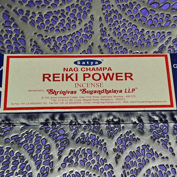 Satya - Reiki Power Incense - 15 Grams
