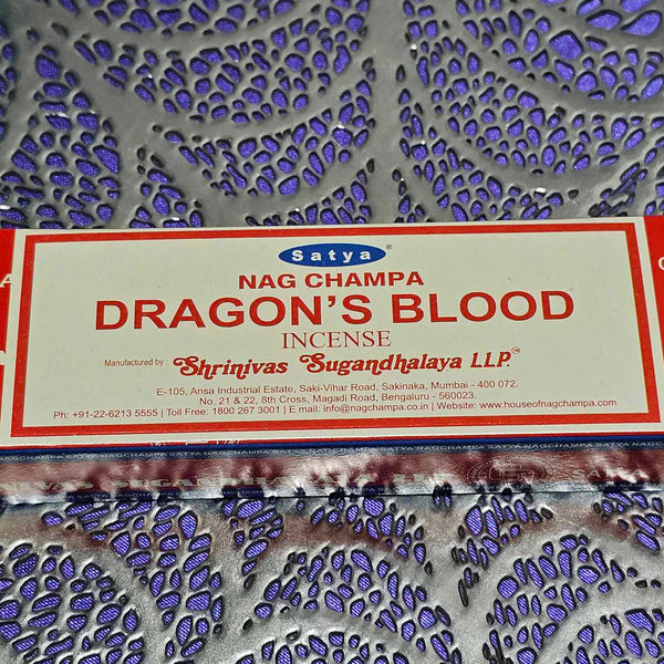 Satya - Dragons Blood Incense - 15 Grams