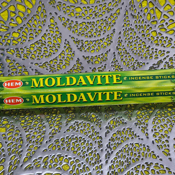 HEM Moldavite Incense Sticks (20 Gram)