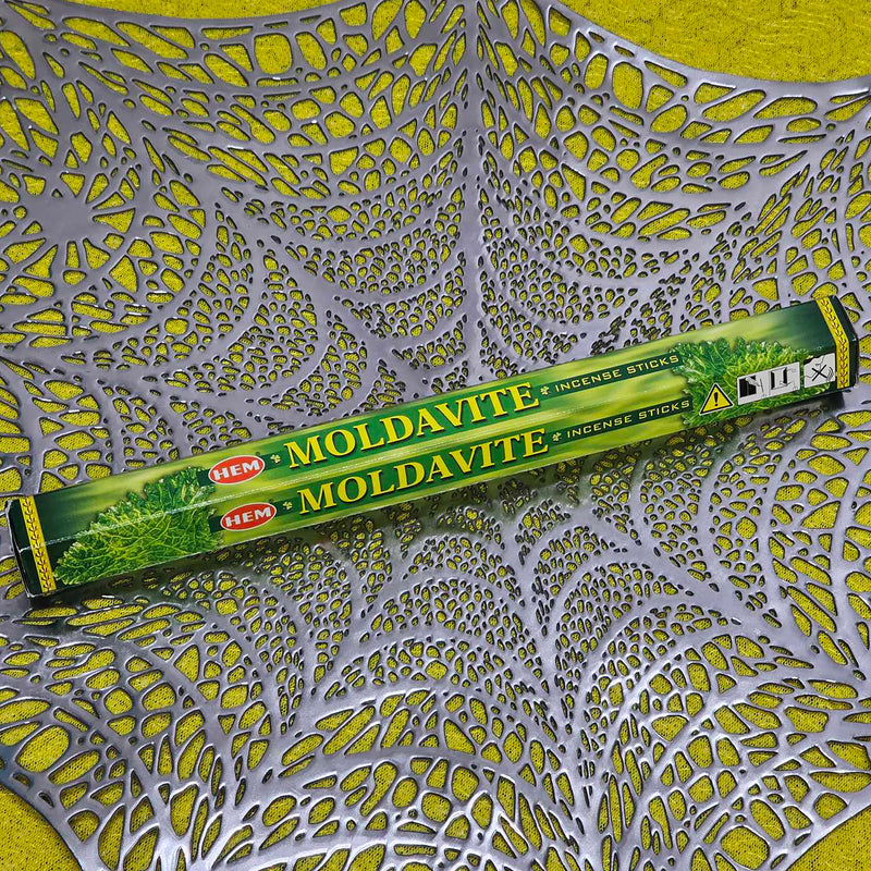 HEM Moldavite Incense Sticks (20 Gram)