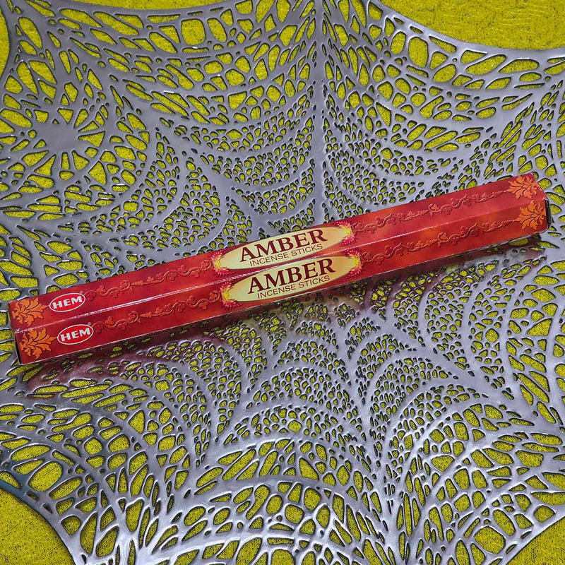 HEM Amber Incense Sticks (20 Gram)