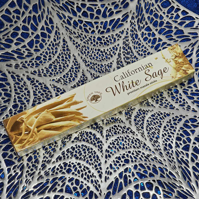 Green Tree Incense Sticks - White Sage