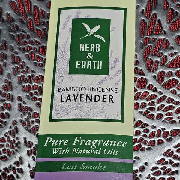 Herb & Earth - Lavender - Incense Sticks (20 Per Pack)