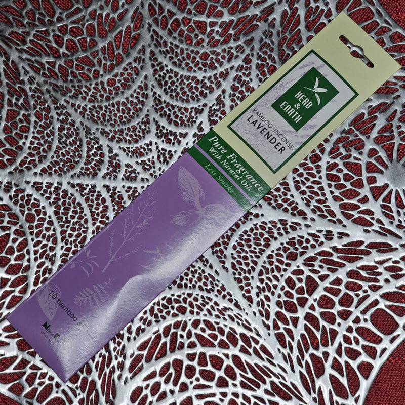 Herb & Earth - Lavender - Incense Sticks (20 Per Pack)