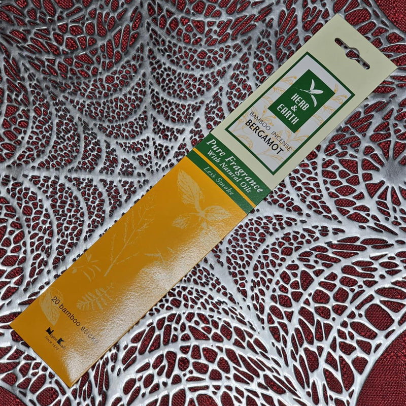 Herb & Earth - Bergamot - Incense Sticks (20 Per Pack)