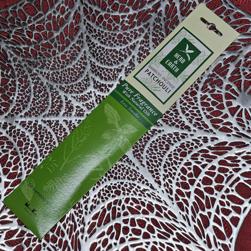 Herb & Earth - Patchouli - Incense Sticks (20 Per Pack)