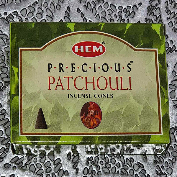 HEM Patchouli Incense Cones (Box of 10)