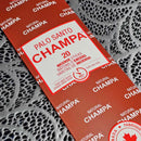 Bâtons d'encens Champa naturels - Palo Santo (20 bâtons)