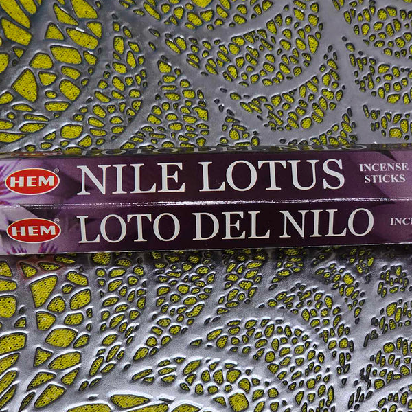 HEM Bâtons d'encens Lotus du Nil (20 grammes)