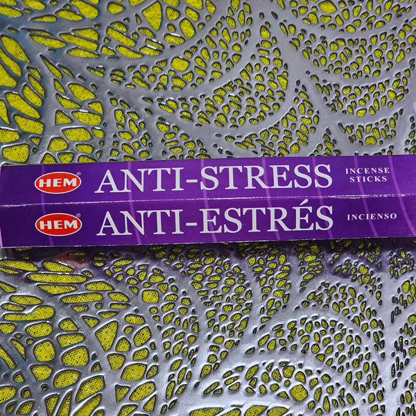 Bâtons d'encens anti-stress HEM (20 grammes)