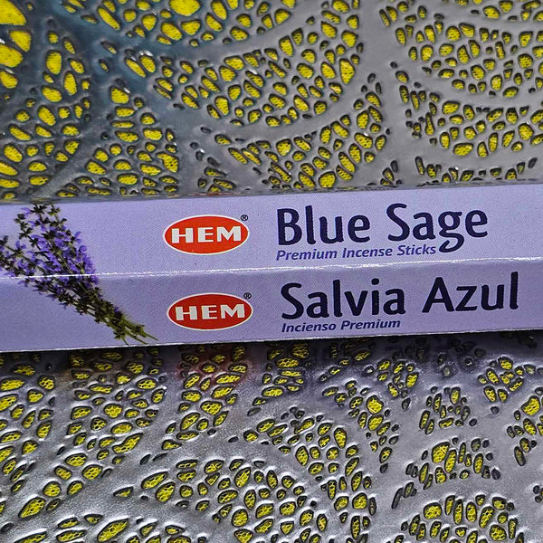 Bâtons d'encens HEM Sauge Bleue (20 grammes)