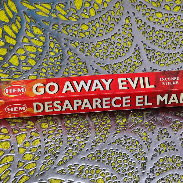 HEM Go Away Evil Bâtons d'encens (20 g)