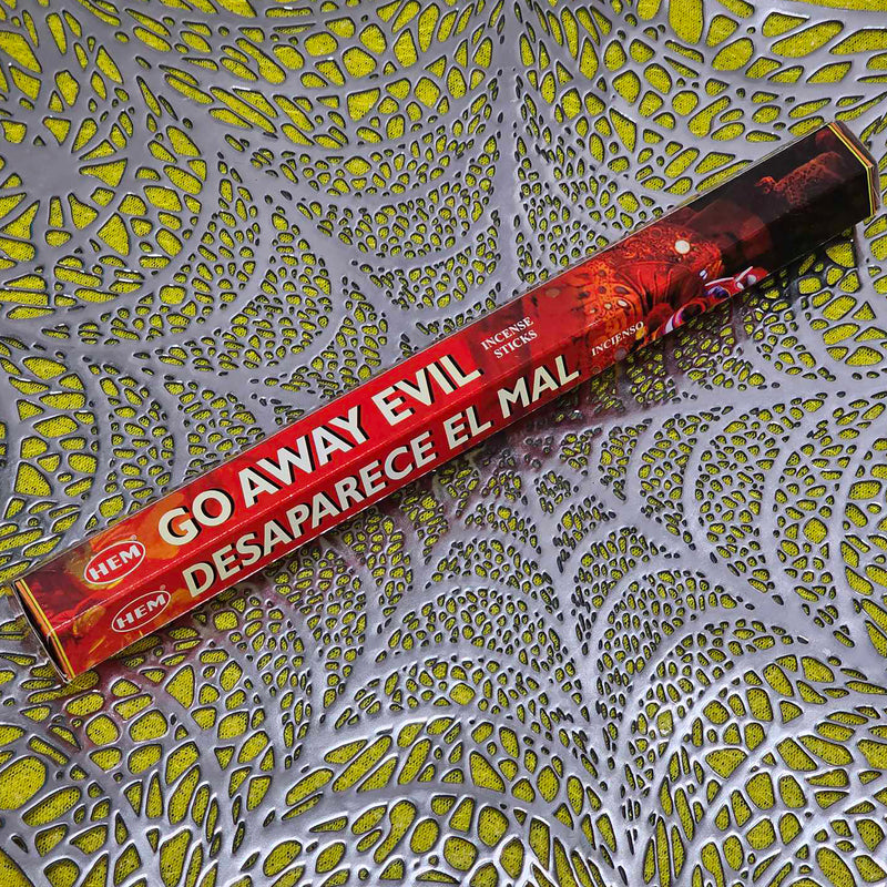 HEM Go Away Evil Incense Sticks (20 Gram)