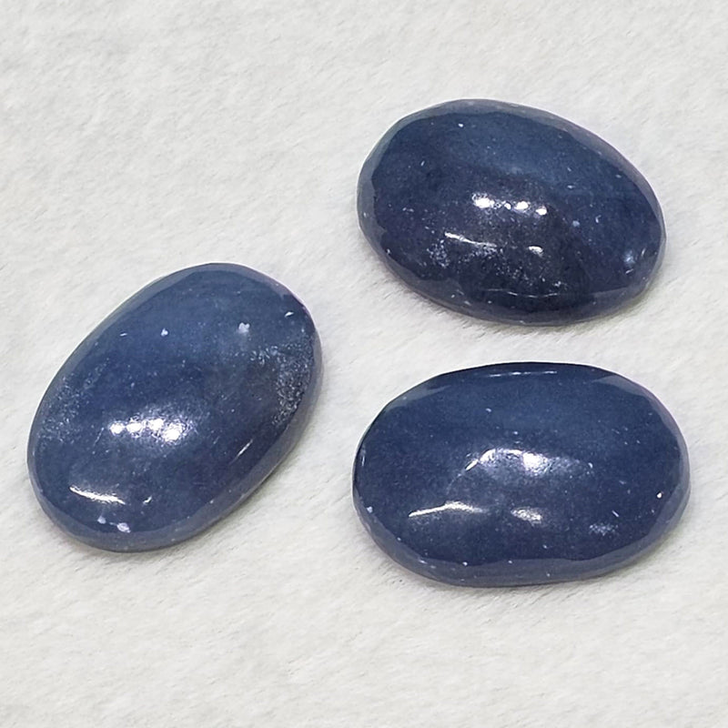 Boxed Palm Gemstone 1" to 2" - Angelite