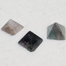 Boxed Pyramid Gemstone 20-40mm - Fluorite