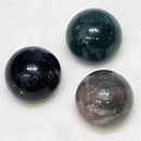 Boxed Sphere Gemstone 1" to 1.5" - Fluorite