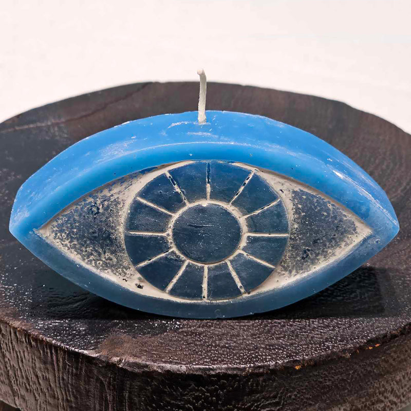 Evil Eye Protection Candle - 2" Tall