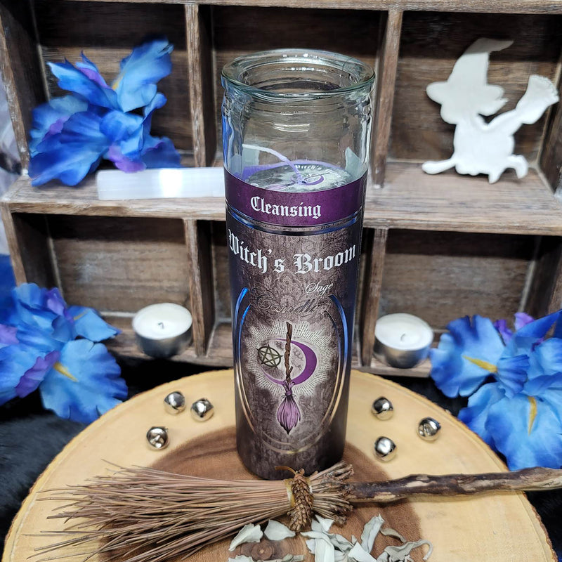 Candle - Sage - Witch's Broom