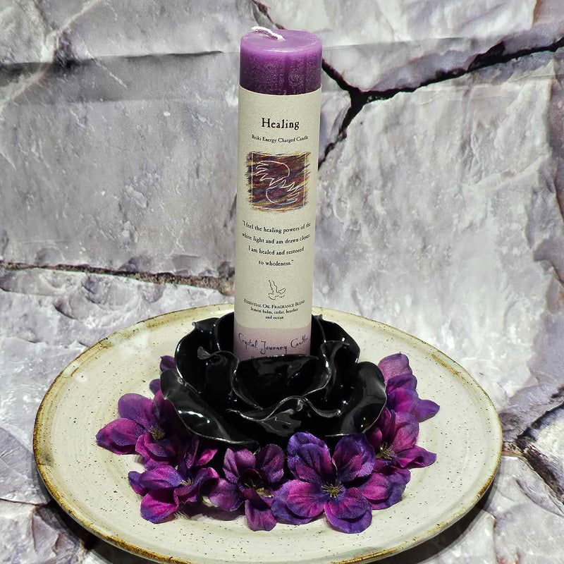 Herbal Magic Pillar Candle - 7" Tall - Healing