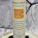 Herbal Magic Pillar Candle - 7" Tall - Manifest a Miracle
