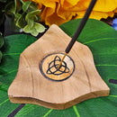 Wood Incense Holder - Celtic - 3" Diameter