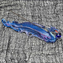 Polyresin Dragon Incense Holder w/Purple Sphere