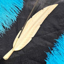 Porte-encens en plumes de bois – 10"