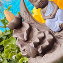 Backflow Incense Holder - Zisha Buddha - Cones