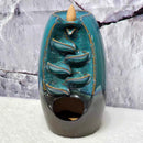 Porte-encens à reflux - Feuilles en cascade