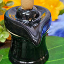 Backflow Incense Holder - Lingga Yoni 3" High