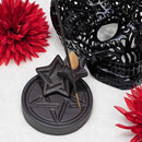 Backflow/Stick Incense Holder - Triple Pentacles - Cones / Sticks