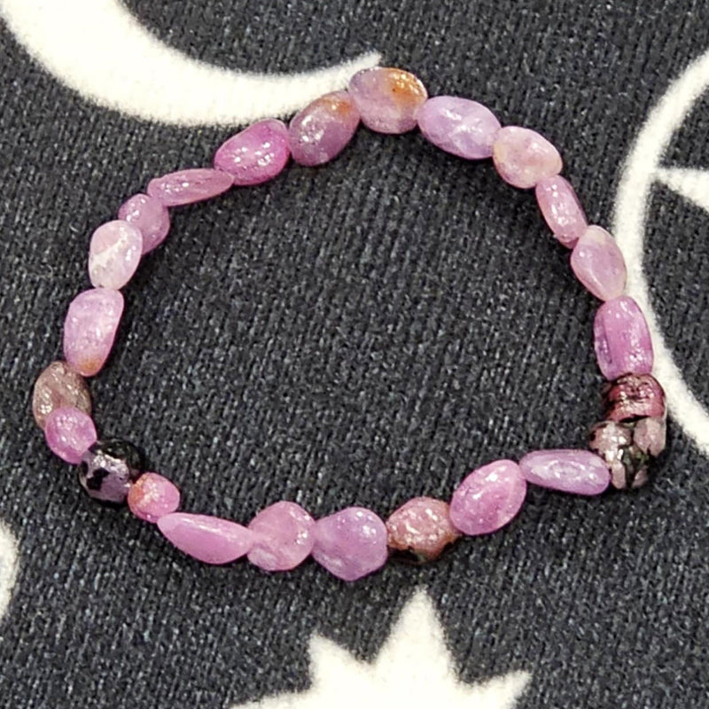 Bracelet - Stone Chip - Ruby