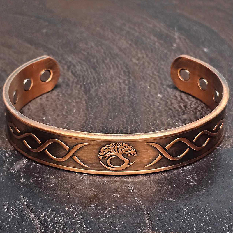 Bracelet - Copper Magnetic Tree Of Life