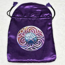 Sac de Tarot - Étoile Magique Satin - 6" x 9"