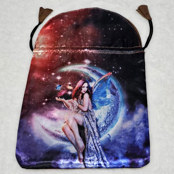 Tarot Bag - Moon Fairy - 6" x 9"