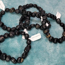 Bracelet - Pierres roulées - Tourmaline noire