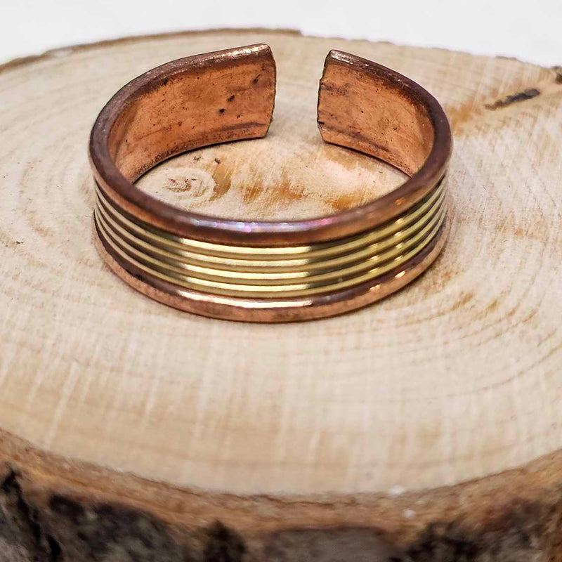 Adjustable Ring - Copper (Sold Individually)