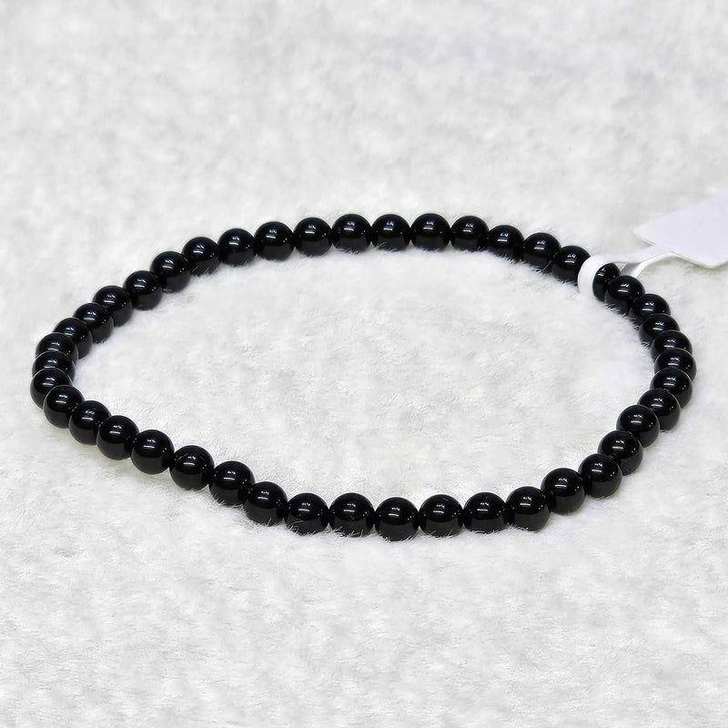 Bracelet - 4mm Beads - Spinel