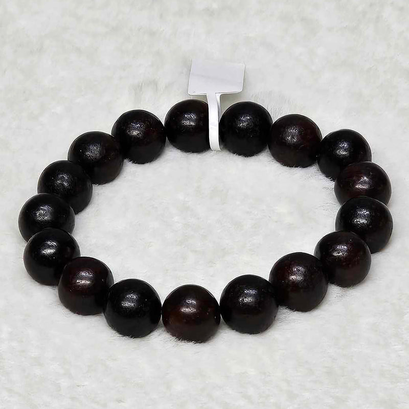 Bracelet - 12mm Beads - Purple Rosewood