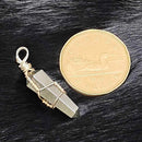 Pyrite Wire Wrapped Pendant - 1.5" to 1.75"