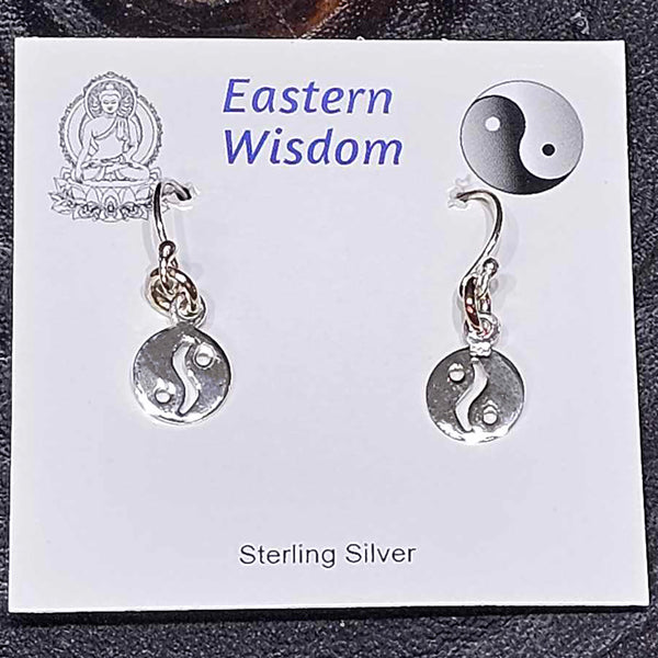 Sterling Silver Earrings - Yin Yang