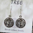 Sterling Silver Earrings - Celestial Tree