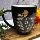 Black Coffee, Black Clothes Mug