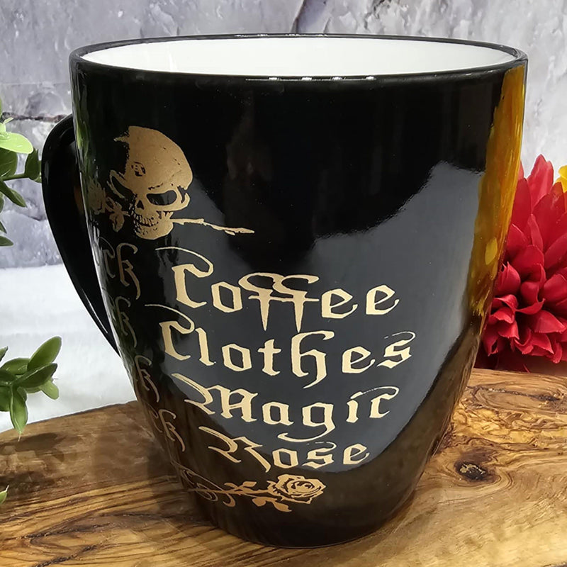 Black Coffee, Black Clothes Mug