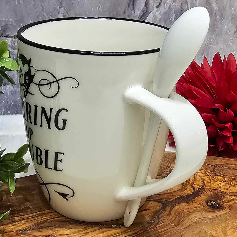 Stirring Up Trouble Mug & Spoon Set