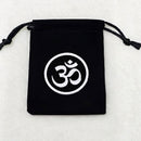 Sac en Velours - Om - 3,5" x 3"