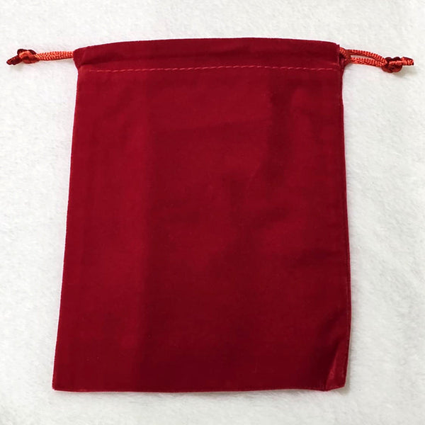 Copie du Sac en Velours - Rouge - 6" x 4"