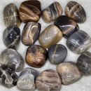 Black Moonstone Tumbled Stone