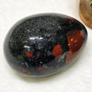 Bloodstone Egg - 1.5" - 2"